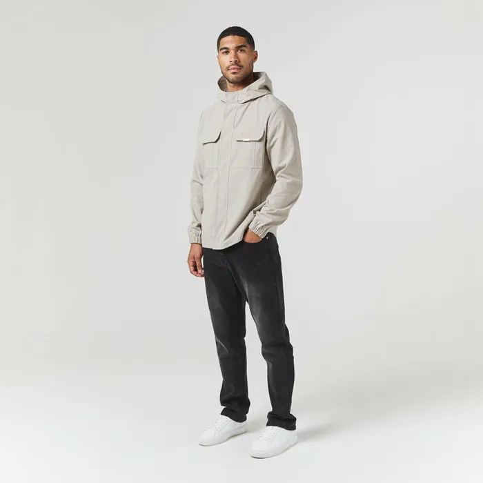 Closure London Premium Ripstop Jacket Stone Men Coats and Jackets