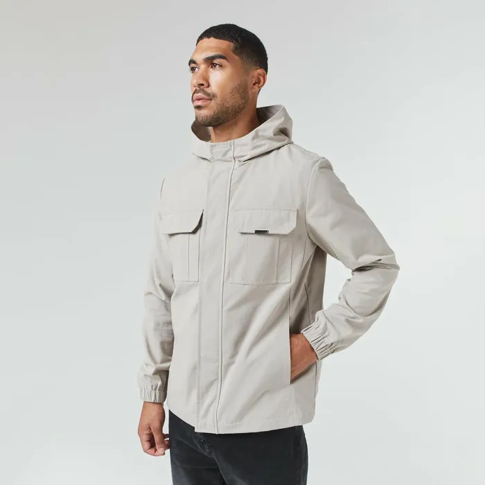 Closure London Premium Ripstop Jacket Stone Men Coats and Jackets