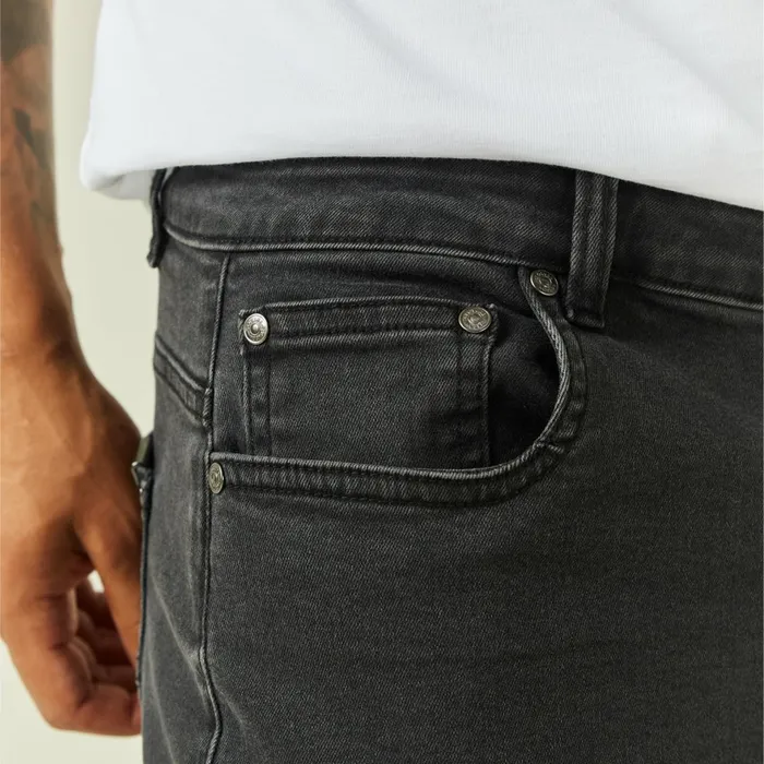 Closure London Regular Fit Denim Jean Grey Wash Men Pants