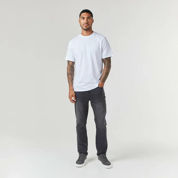 Closure London Regular Fit Denim Jean Grey Wash Men Pants
