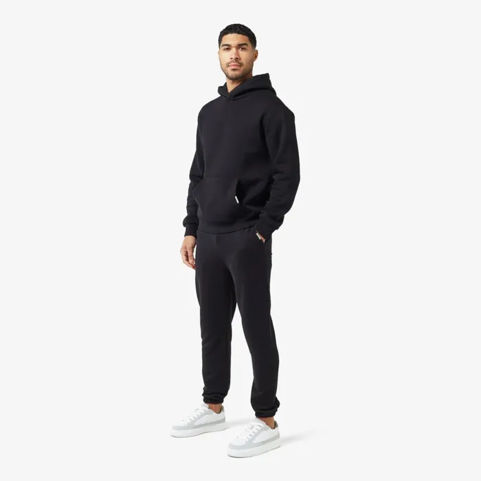 Closure London Relaxed Fit Cuffed Jogger Black Men Joggers