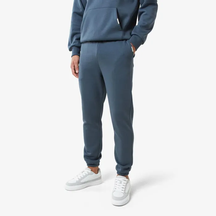 Closure London Relaxed Fit Cuffed Jogger Steel Blue Men Joggers