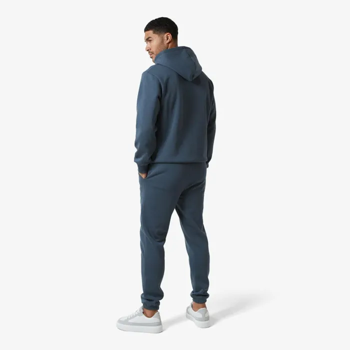 Closure London Relaxed Fit Cuffed Jogger Steel Blue Men Joggers