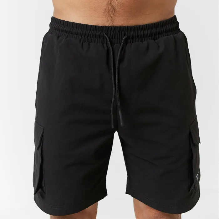 Closure London Ripstop Utility Short I Black034gt Windowtheme Windowtheme Black Men Shorts