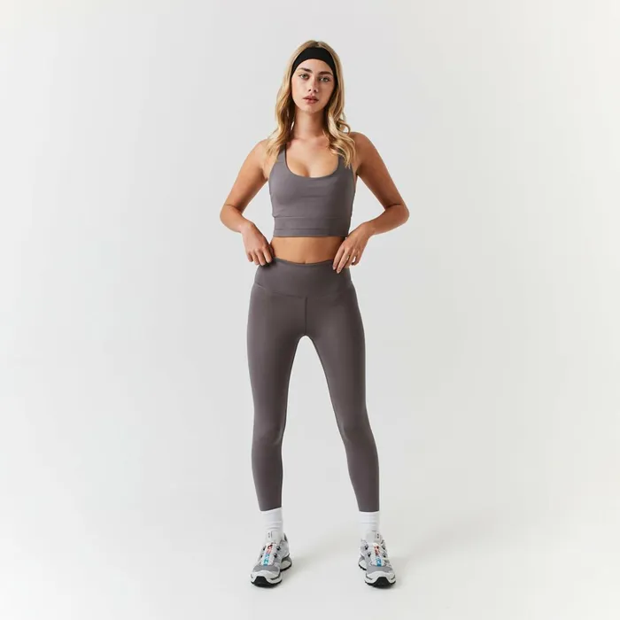 Closure London Second Skin Sports Bra Grey Women Sports Bras