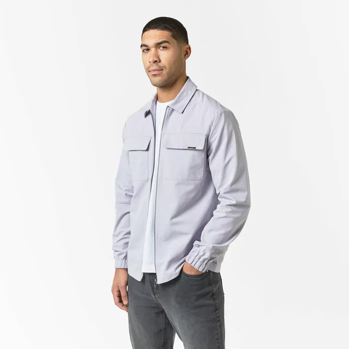 Closure London Smart Utility Overshirt Heather Men Overshirts