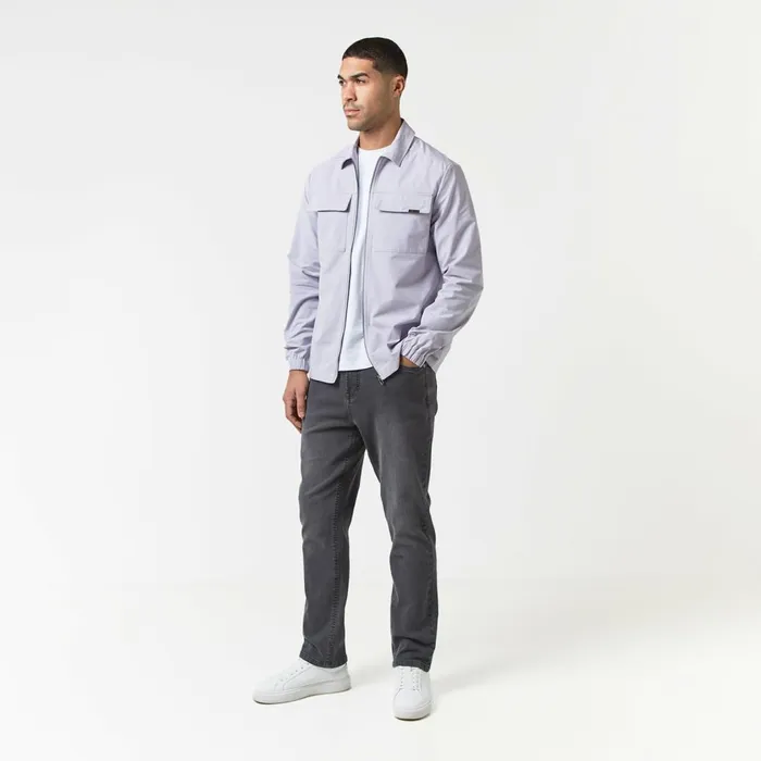 Closure London Smart Utility Overshirt Heather Men Overshirts