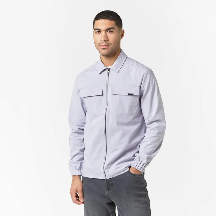Closure London Smart Utility Overshirt Heather Men Overshirts