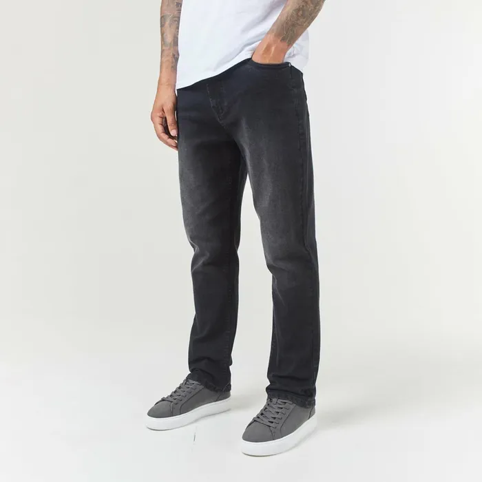 Closure London Straight Leg Denim Jean Black Wash Men Pants