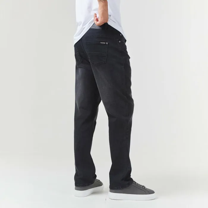 Closure London Straight Leg Denim Jean Black Wash Men Pants