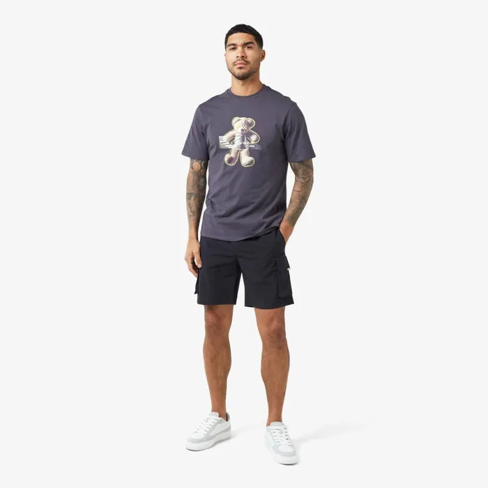 Closure London Wall Teddy TShirt Charcoal Men TShirts