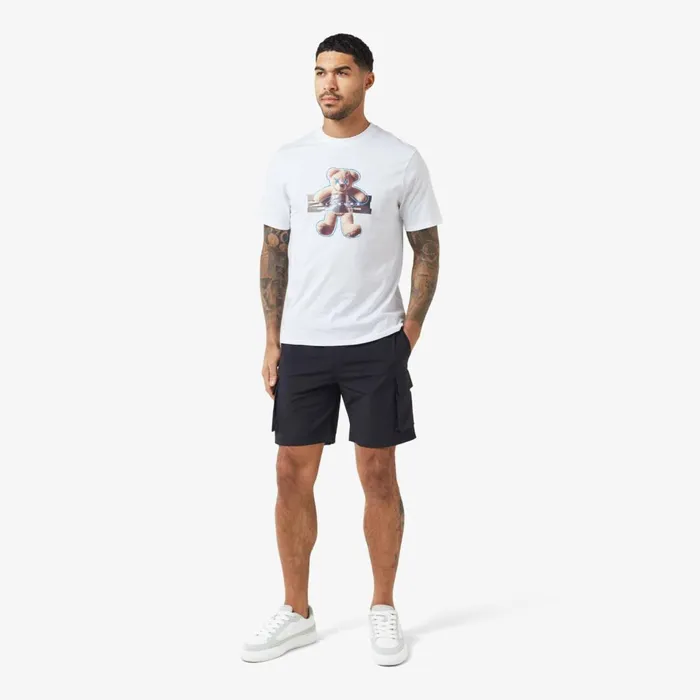 Closure London Wall Teddy TShirt White Men TShirts