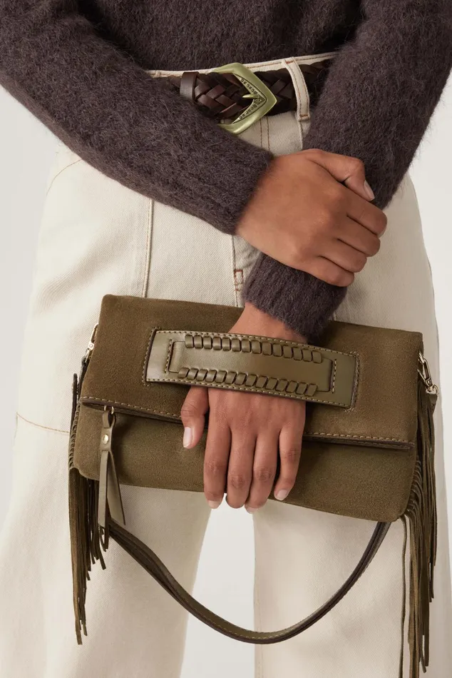 Clutch Style Bag Zoe Brown Women Baandsh Bags