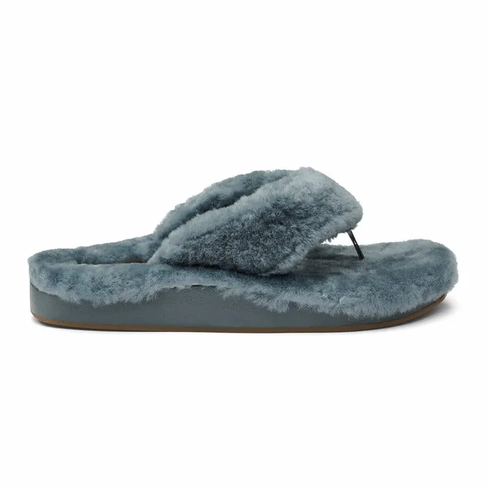Cold Weather Women Olukai Kipea Heu Flip Flop Slippers 8211 Storm