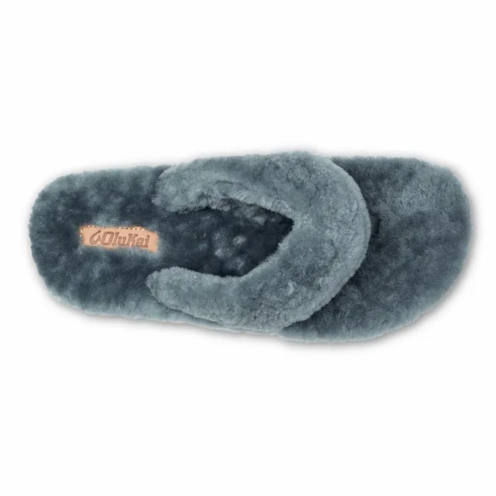 Cold Weather Women Olukai Kipea Heu Flip Flop Slippers 8211 Storm