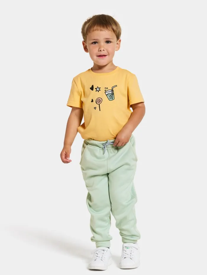 Corin Kids039 Pants 7 Pale Mint Kids Didriksons Fleece Joggers