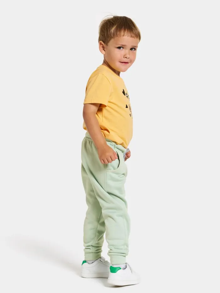 Corin Kids039 Pants 7 Pale Mint Kids Didriksons Fleece Joggers