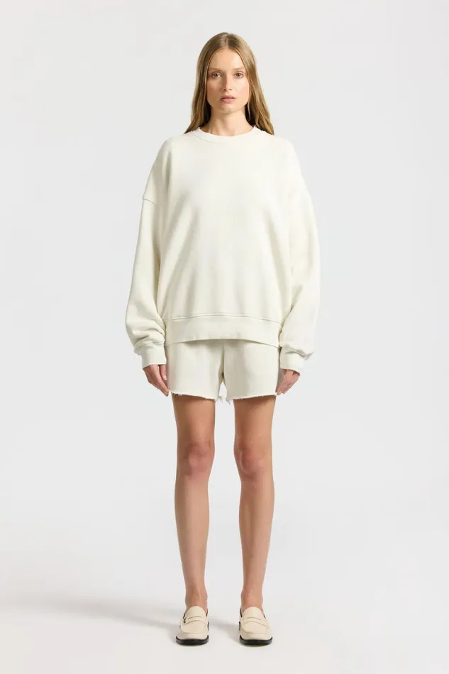 COTTON CITIZEN Boston Crew Vintage Bone Women Sweatshirts COTTON CITIZEN Boston Crew Vintage Bone Women Sweatshirts