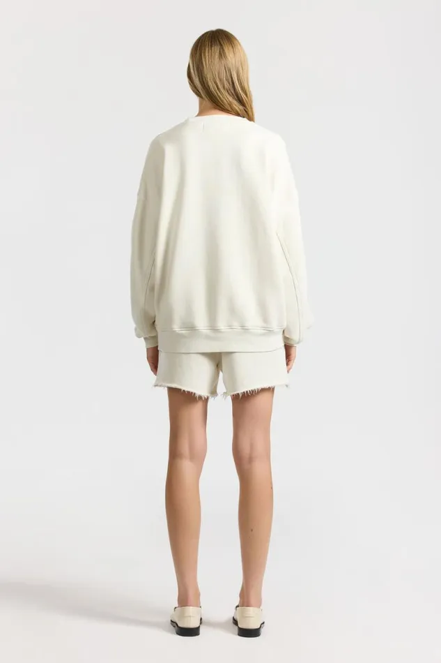 COTTON CITIZEN Boston Crew Vintage Bone Women Sweatshirts COTTON CITIZEN Boston Crew Vintage Bone Women Sweatshirts