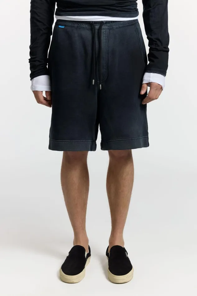 COTTON CITIZEN Boston Sweat Short Vintage Black Men Shorts