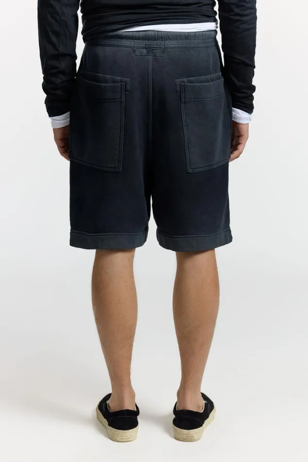 COTTON CITIZEN Boston Sweat Short Vintage Black Men Shorts COTTON CITIZEN Boston Sweat Short Vintage Black Men Shorts