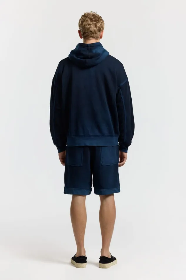 COTTON CITIZEN Boston Zip Hoodie Vintage Navy Men Sweatshirts COTTON CITIZEN Boston Zip Hoodie Vintage Navy Men Sweatshirts