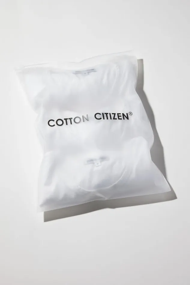 COTTON CITIZEN Classic Crewneck Tee 3Pack White Men 3Packs COTTON CITIZEN Classic Crewneck Tee 3Pack White Men 3Packs