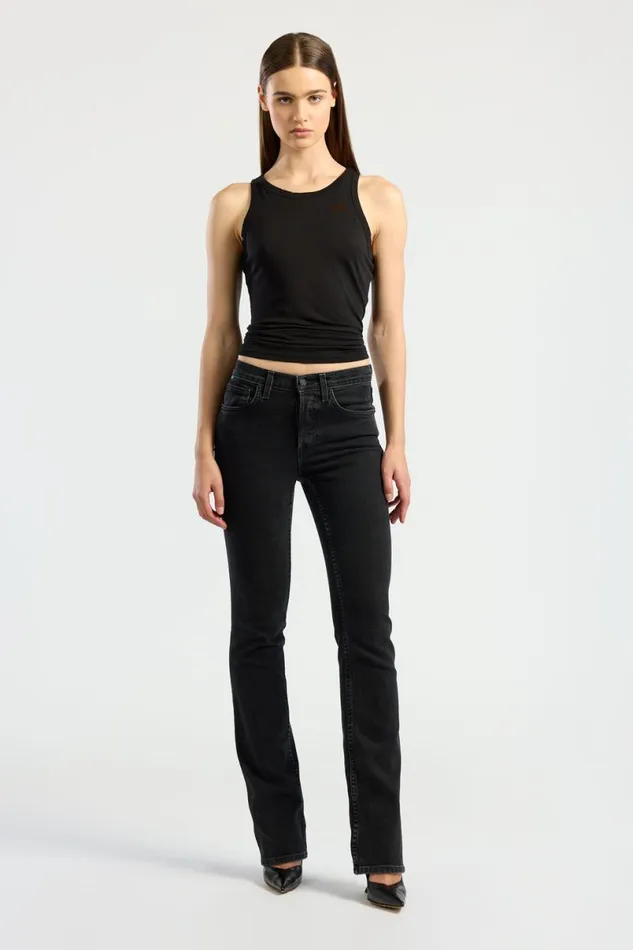 COTTON CITIZEN Standard Tank Jet Black Women Tanks COTTON CITIZEN Standard Tank Jet Black Women Tanks
