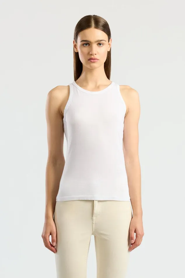 COTTON CITIZEN Standard Tank White Women Tanks