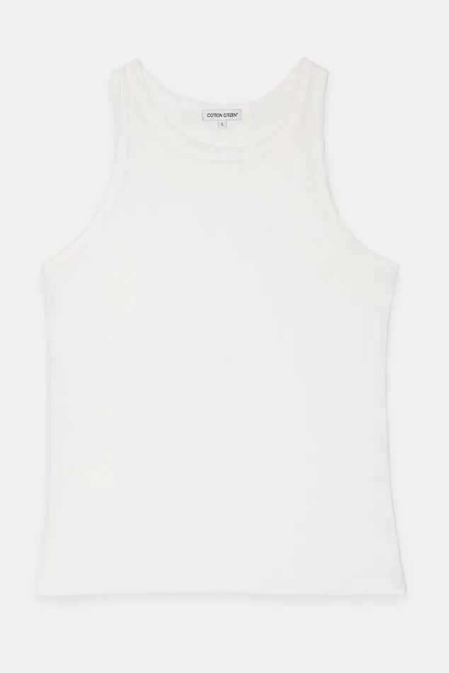 COTTON CITIZEN Standard Tank White Women Tanks COTTON CITIZEN Standard Tank White Women Tanks