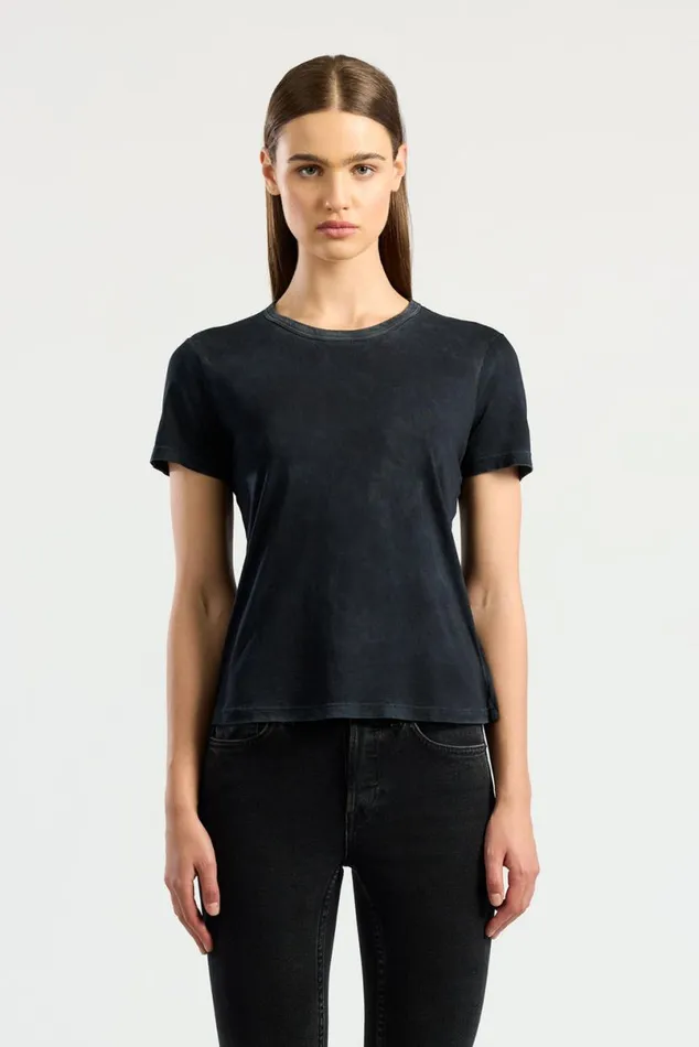 COTTON CITIZEN Standard Tee Vintage Black Women Tees