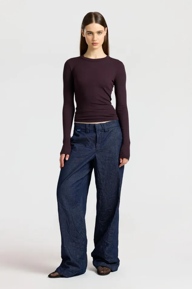 COTTON CITIZEN Verona Shirt Eggplant Women Shirts COTTON CITIZEN Verona Shirt Eggplant Women Shirts