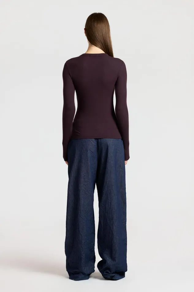 COTTON CITIZEN Verona Shirt Eggplant Women Shirts COTTON CITIZEN Verona Shirt Eggplant Women Shirts