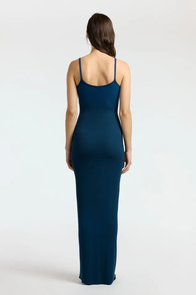 COTTON CITIZEN Verona Spaghetti Maxi Dress Harbor Cast Women Dresses Skirts COTTON CITIZEN Verona Spaghetti Maxi Dress Harbor Cast Women Dresses Skirts