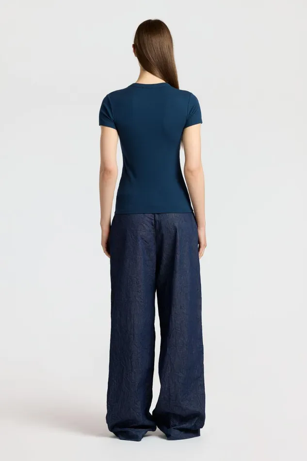 COTTON CITIZEN Verona Tee Harbor Women Tees COTTON CITIZEN Verona Tee Harbor Women Tees