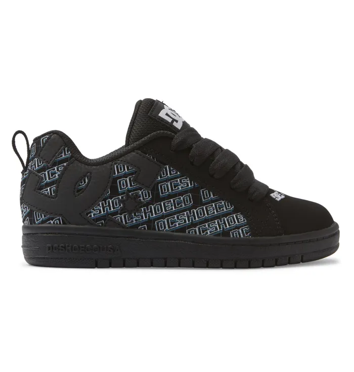 Court Graffik Shoes pixel Kids Sneakers DC Shoes