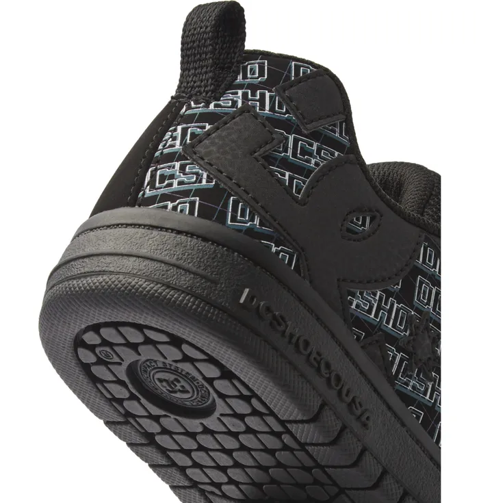 Court Graffik Shoes pixel Kids Sneakers DC Shoes