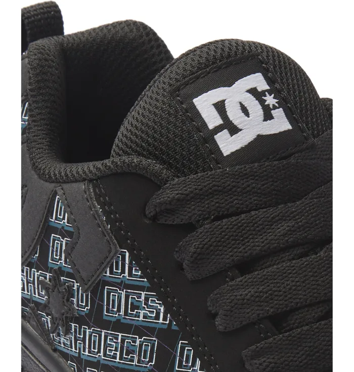 Court Graffik Shoes pixel Kids Sneakers DC Shoes