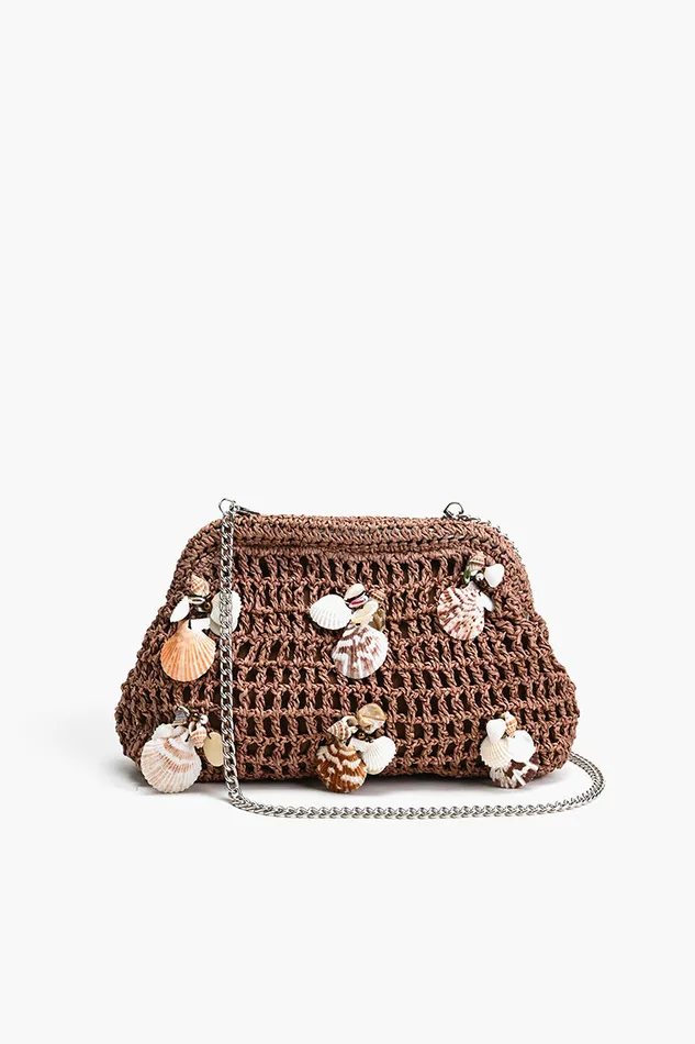Crochet Shell Clutch Clutches America and Beyond Women