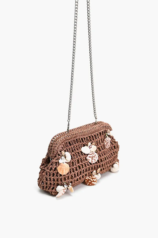 Crochet Shell Clutch Clutches America and Beyond Women