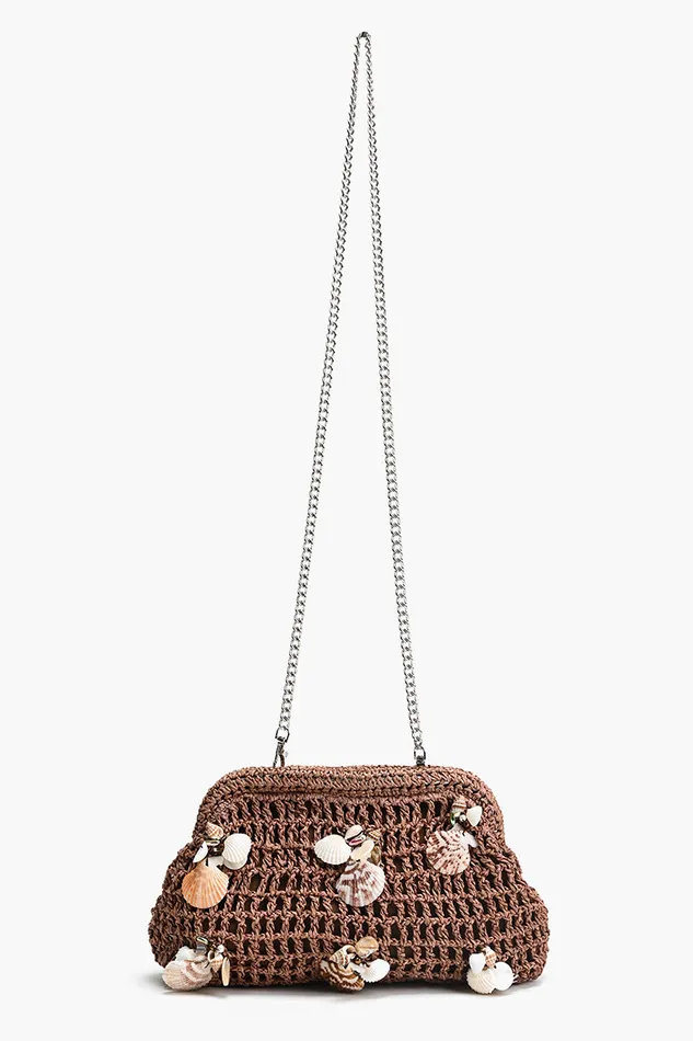 Crochet Shell Clutch Clutches America and Beyond Women