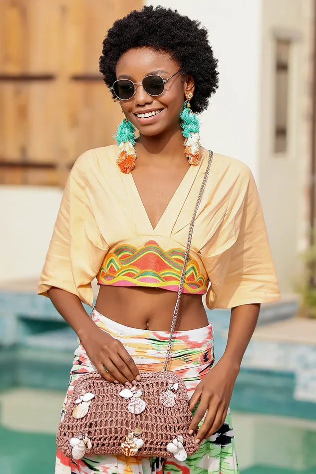Crochet Shell Clutch Clutches America and Beyond Women