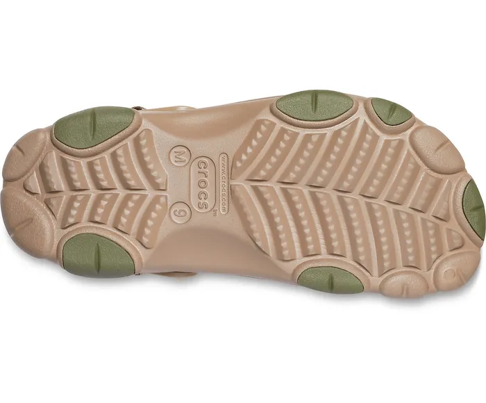 Crocs Classic AllTerrain Veil Whitetail Clog Khaki WomenMen Clogs