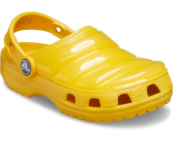Crocs Kids Classic Neo Puff Clog Canary GirlsBoys Clogs