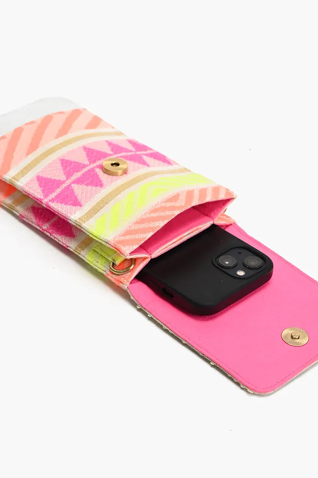 Crossbody Bags Women America and Beyond Butterfly Kaleidoscope Cellphone Bag