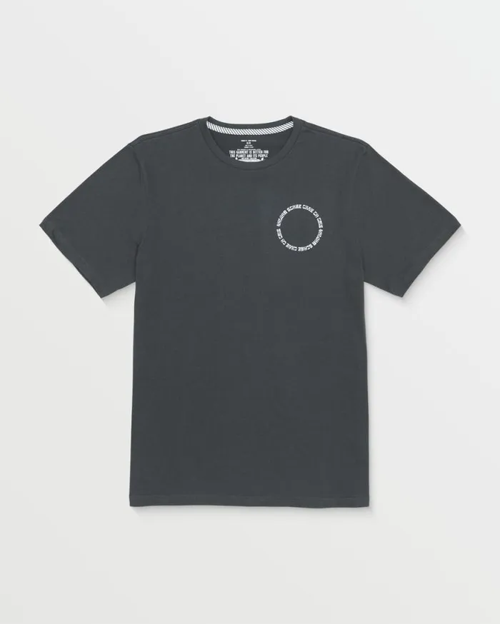Cylinderz Short Sleeve Tee 8211 Stealth Mens Volcom TShirts and Tanks