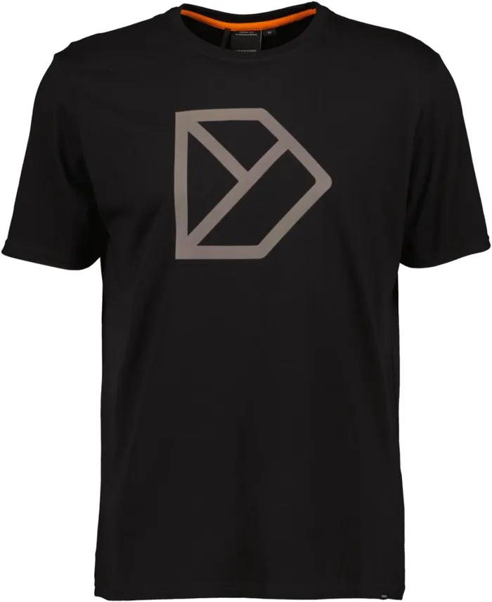 DLogo Printed Tshirt Black Men Didriksons Tshirts and Polos DLogo Printed Tshirt Black Men Didriksons Tshirts and Polos