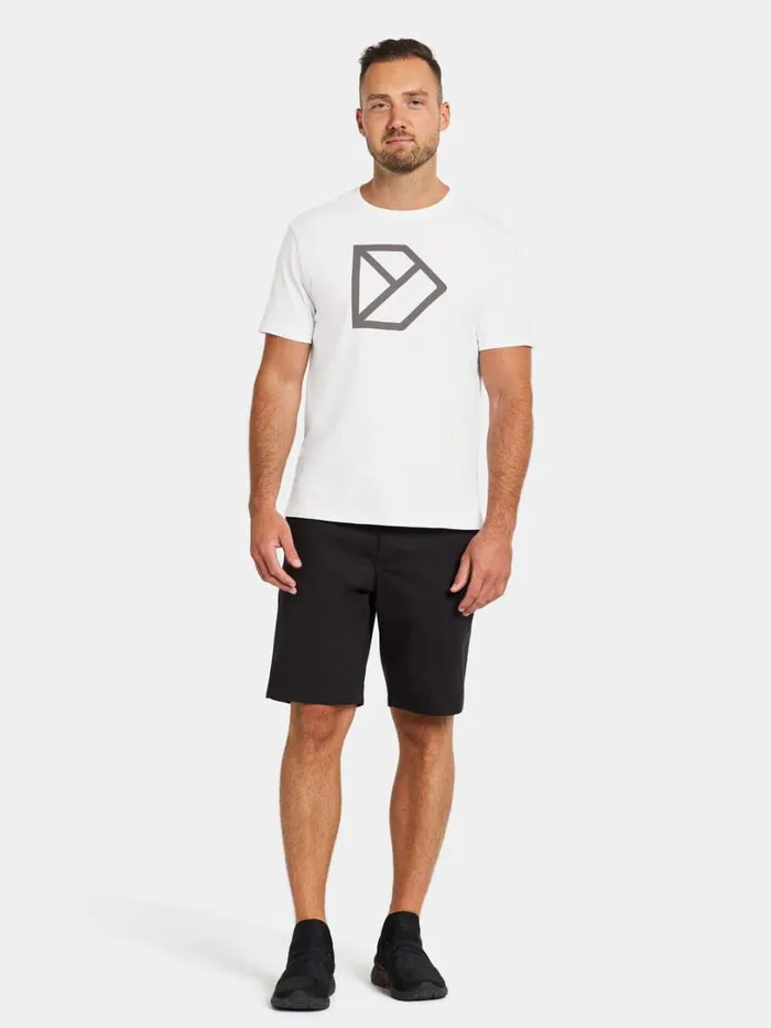 DLogo Printed Tshirt Snow White Men Didriksons Tshirts and Polos DLogo Printed Tshirt Snow White Men Didriksons Tshirts and Polos