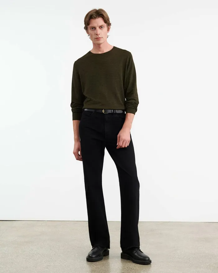 DAWSON SWEATER Forest Green Men Nili Lotan Sweaters