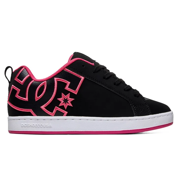 DC Shoes Sneakers Women Court Graffik Shoes blackpink stencil